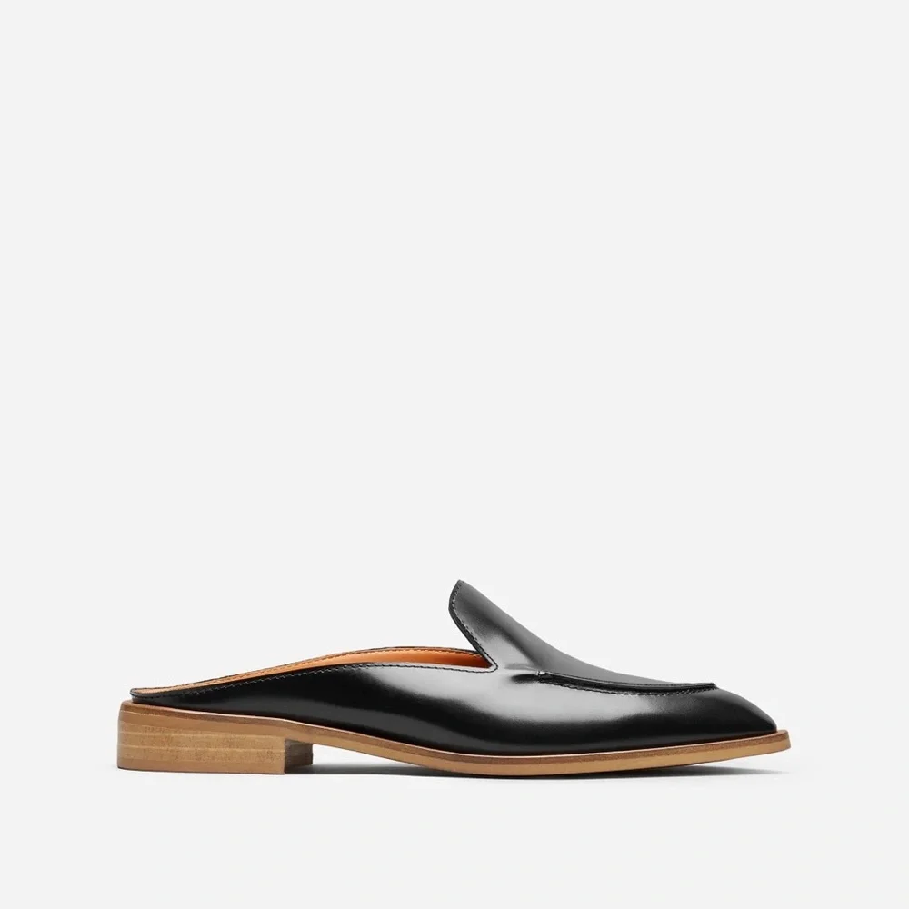 Everlane Modern Loafer Mule - Black - 7.5 - Picture 2 of 7